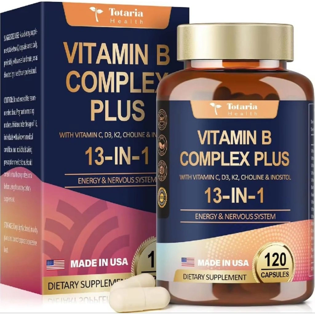 Totaria Vitamin B complex with 13in1 Original Berhologram Vitamin meningkatkan kekebalan tubuh