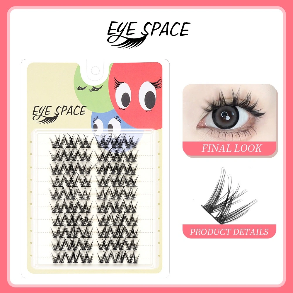 HELLO EYE SPACE bulu mata type DHJ-J model baru kembang membuat mata lebih menarik dan terlihat mempesona