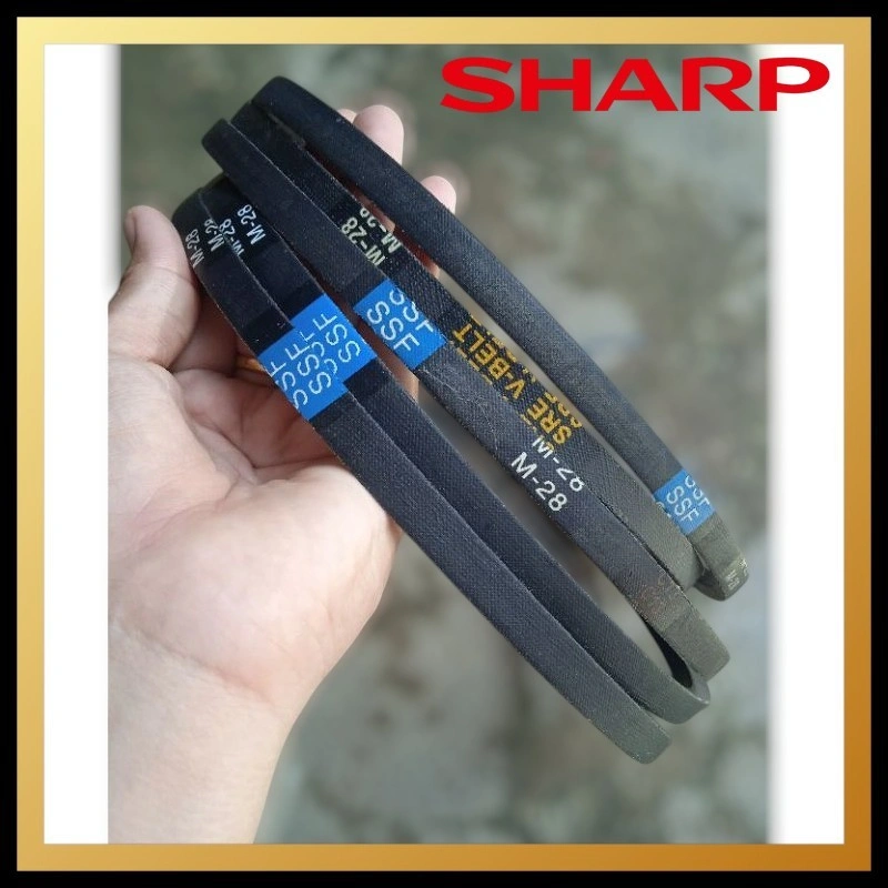 VANBELT VBELT MESIN CUCI SHARP 2 TABUNG M28 SSF