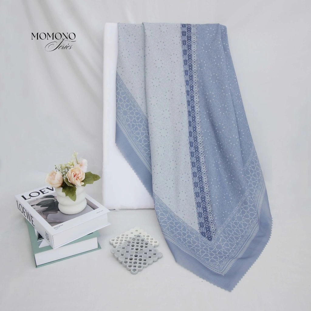 scarf 4 ukuran l hijab segi empat motif syari jumbo I oemahijab I monomo Series