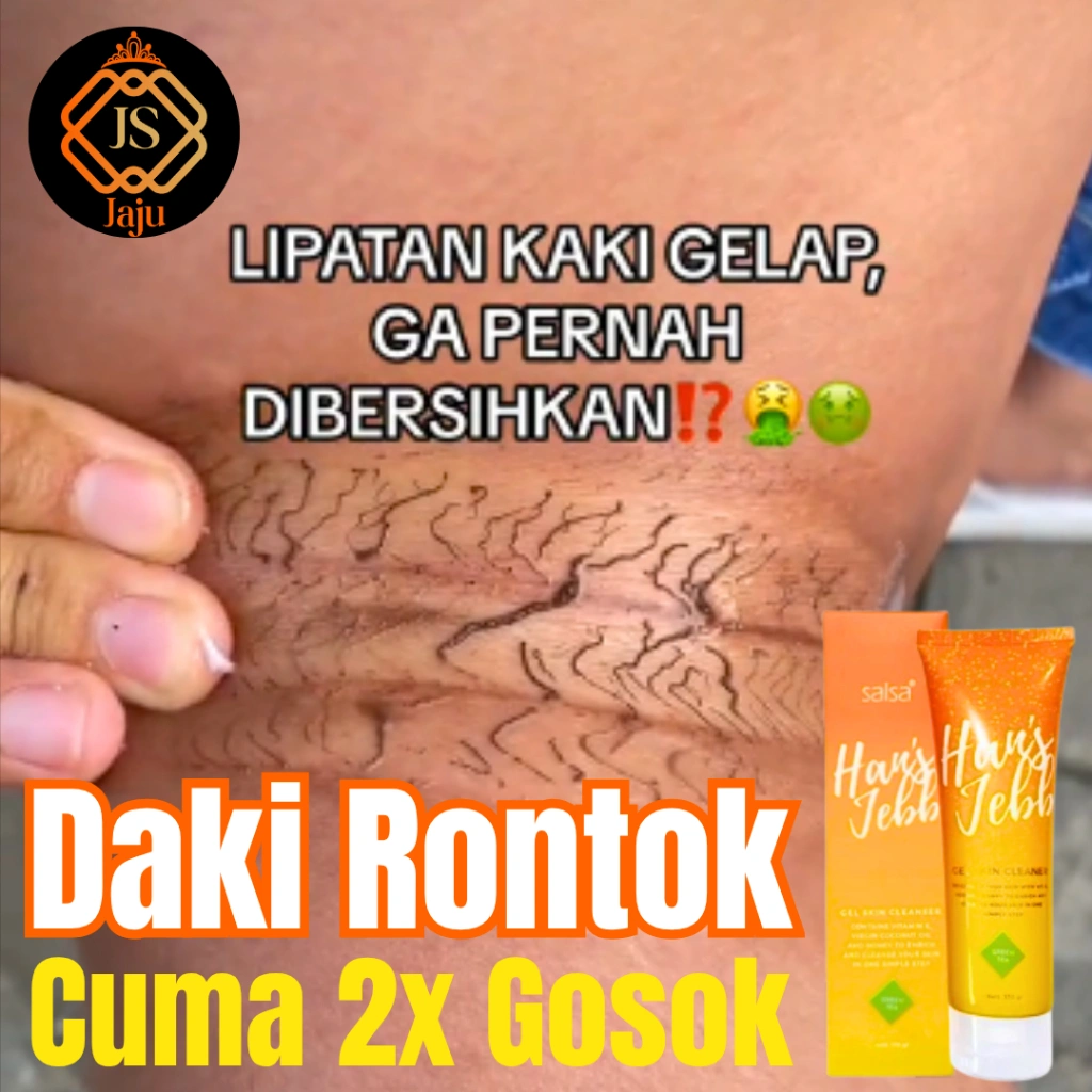 Lulur Pemutih Badan Permanen Perontok Daki Penghilang Sel Kulit Mati Salsa Peeling Gel Exfoliating