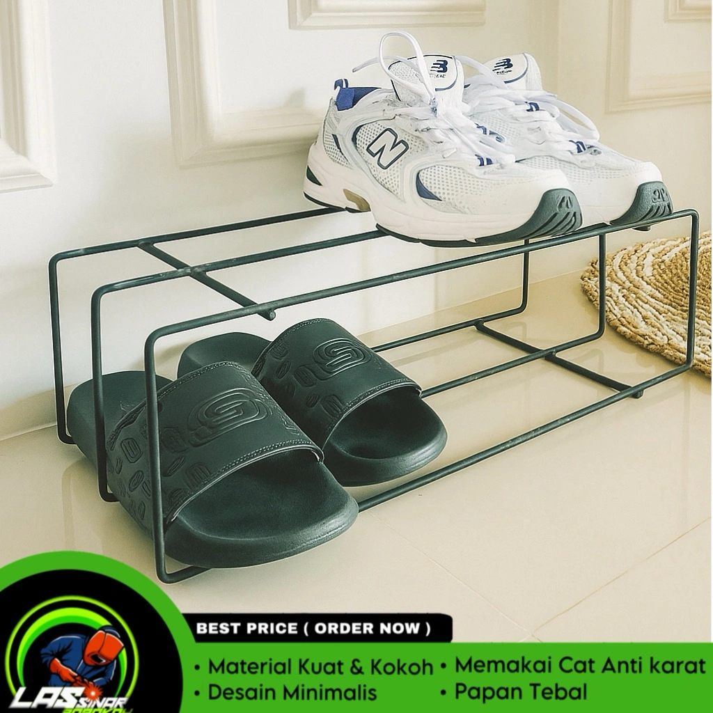 Rak sepatu | Rak sendal | Rak Sepatu minimalis | Penyimpanan Sepatu | Tempat Sepatu