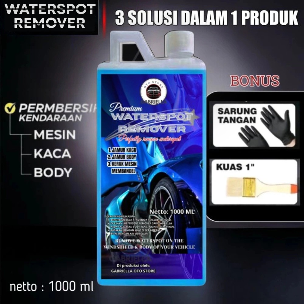 Pembersih jamur kaca MOBIL & MOTOR 1LITER ANDALAN OTOMOTIF