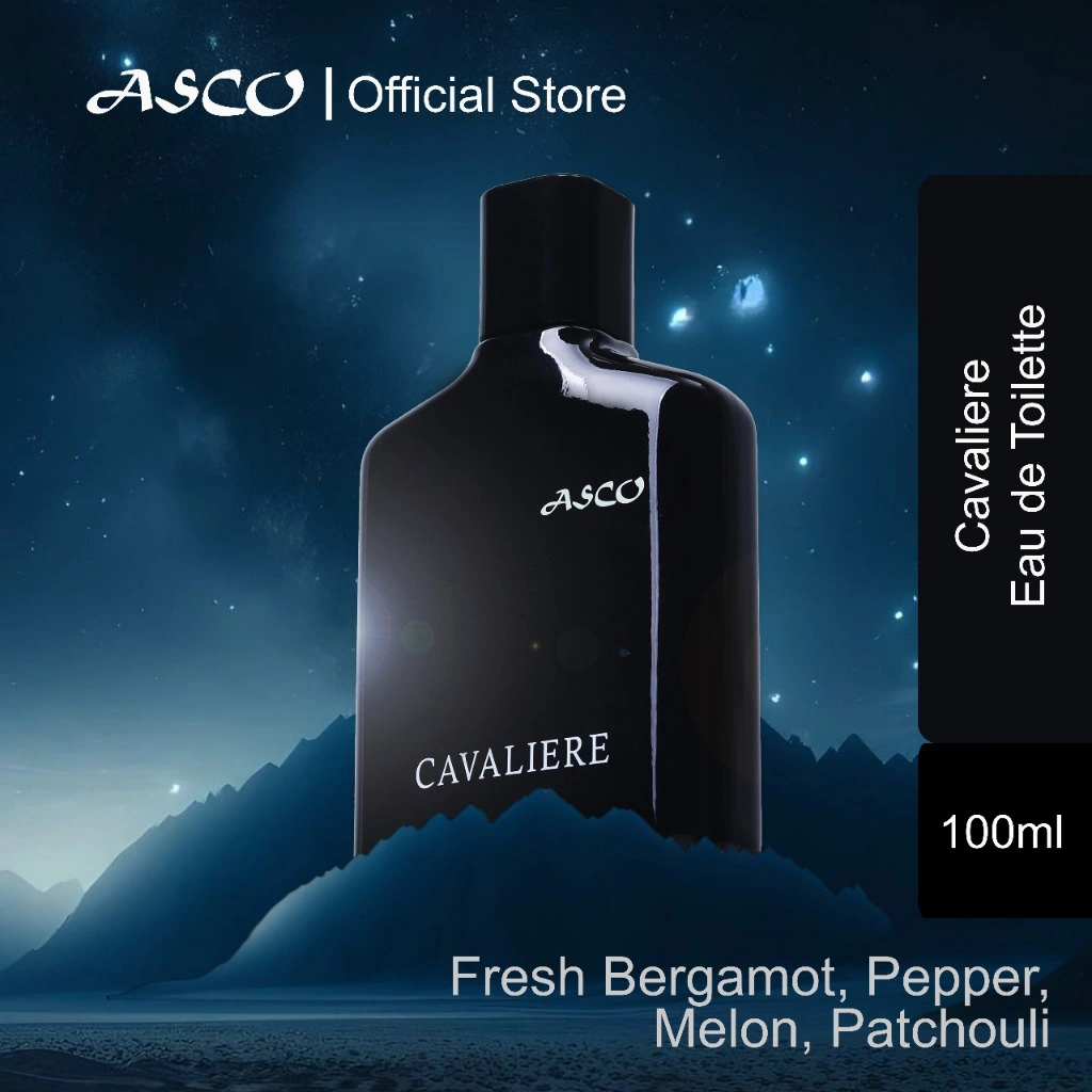 [ Fresh Pepper Bergamot ] ASCO Cavaliere Extrait de Parfum Perfume Halal BPOM Tahan Lama Longlasting