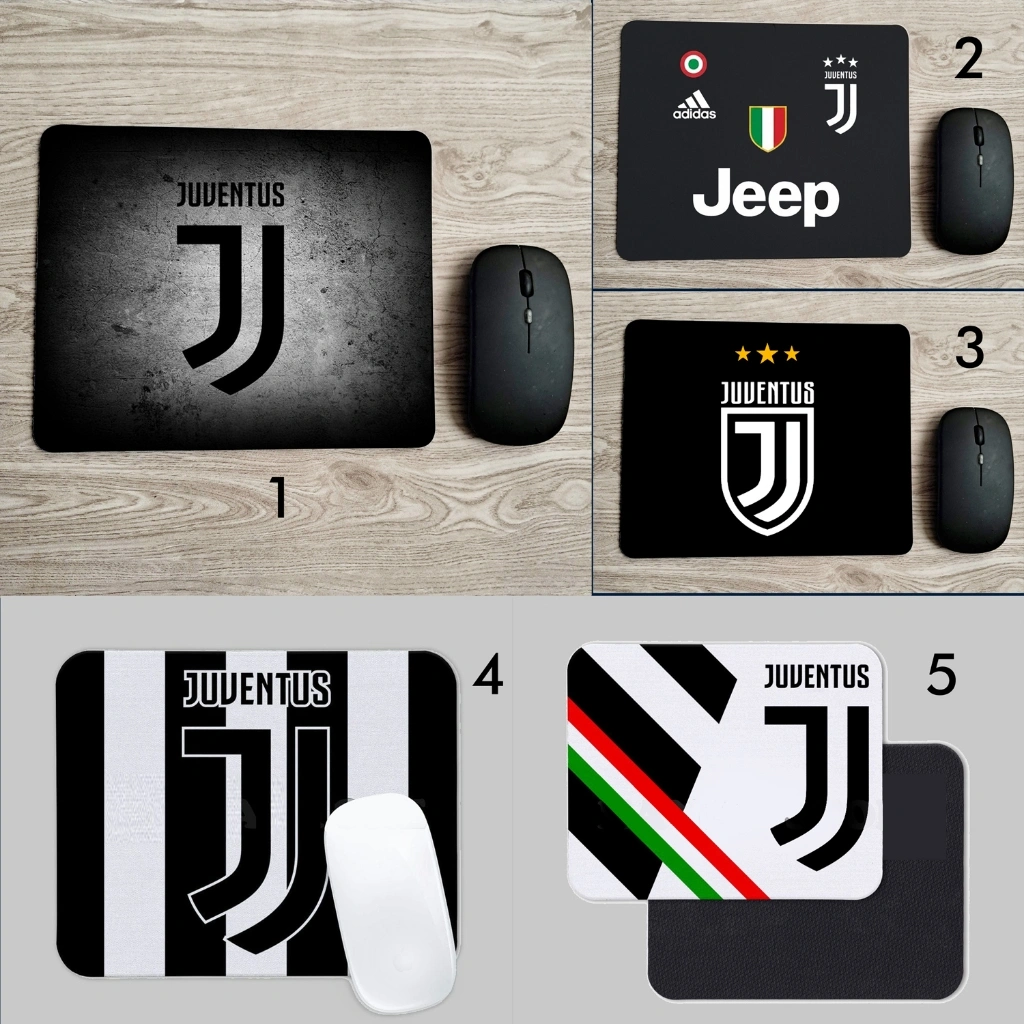 Mousepad Juventus | Mouse pad Klub Bola Premium Anti-slip