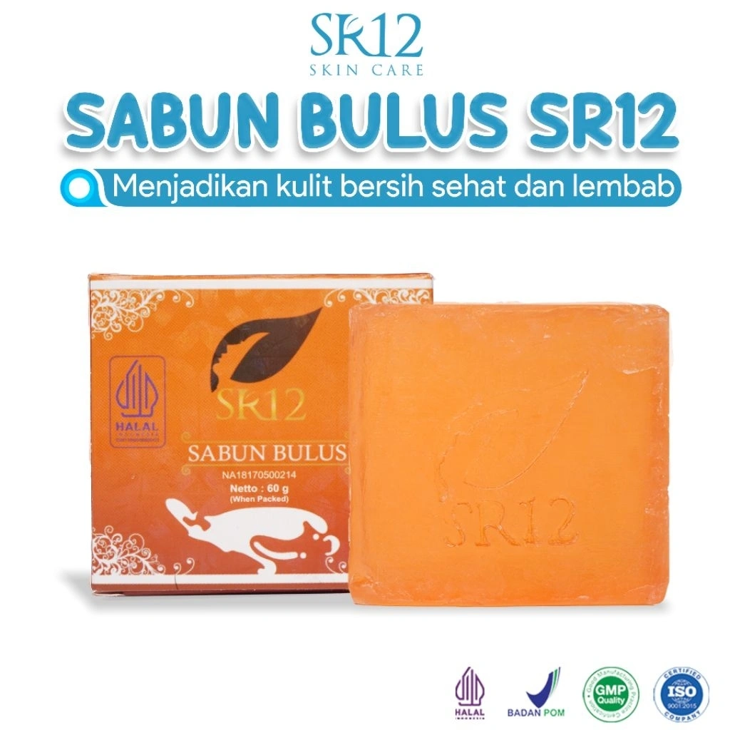 Sabun Bulus SR12 Sabun Gatal Paling Ampuh Penghilang Bau Badan Soap Penghilang Jerawat Sabun Bulus Asli Original | Mencerahkan & Merawat Kekencangan Kulit Sabun Bulus Herbal | Membersihkan, Menghaluskan & Menutrisi Kulit