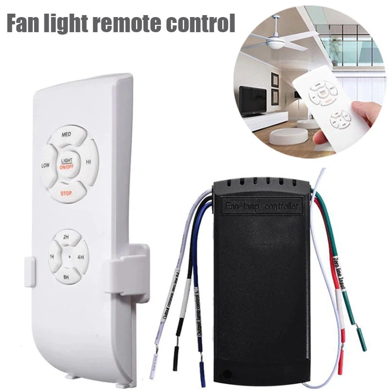 Ceiling Fan Remote Control Untuk 3saluran Lamp Saklar Smart Ceiling Fan Lamp Remote Controller 220V