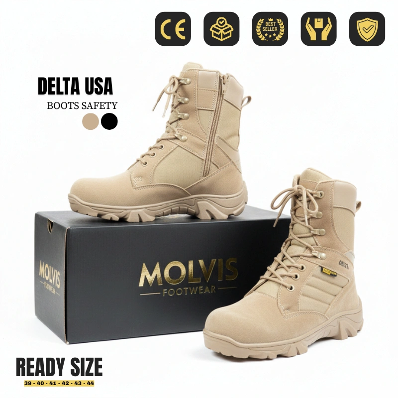 Sepatu Combat Tactical Boots PDL Delta USA Codura - Molvis Official
