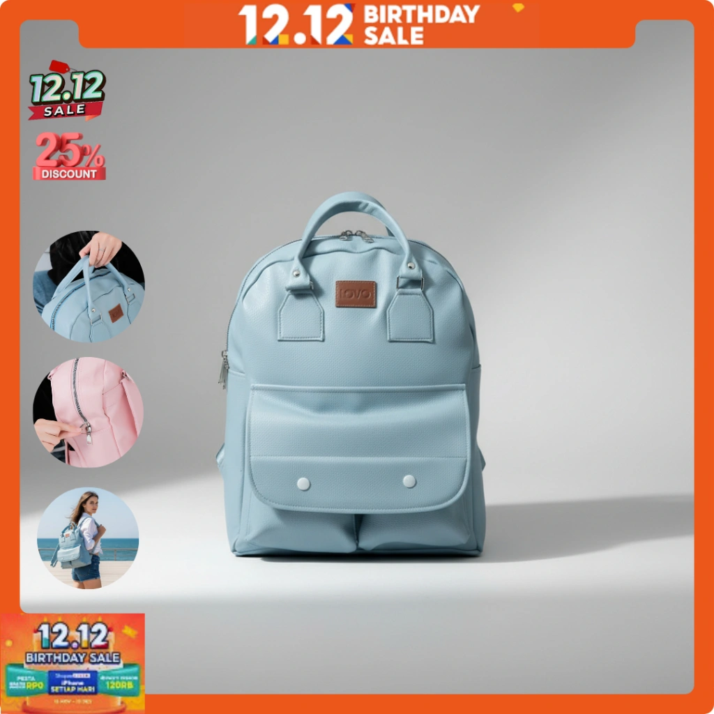 Lovo.id - Ransel Laptop Ransel Wanita Promo murah Firenze