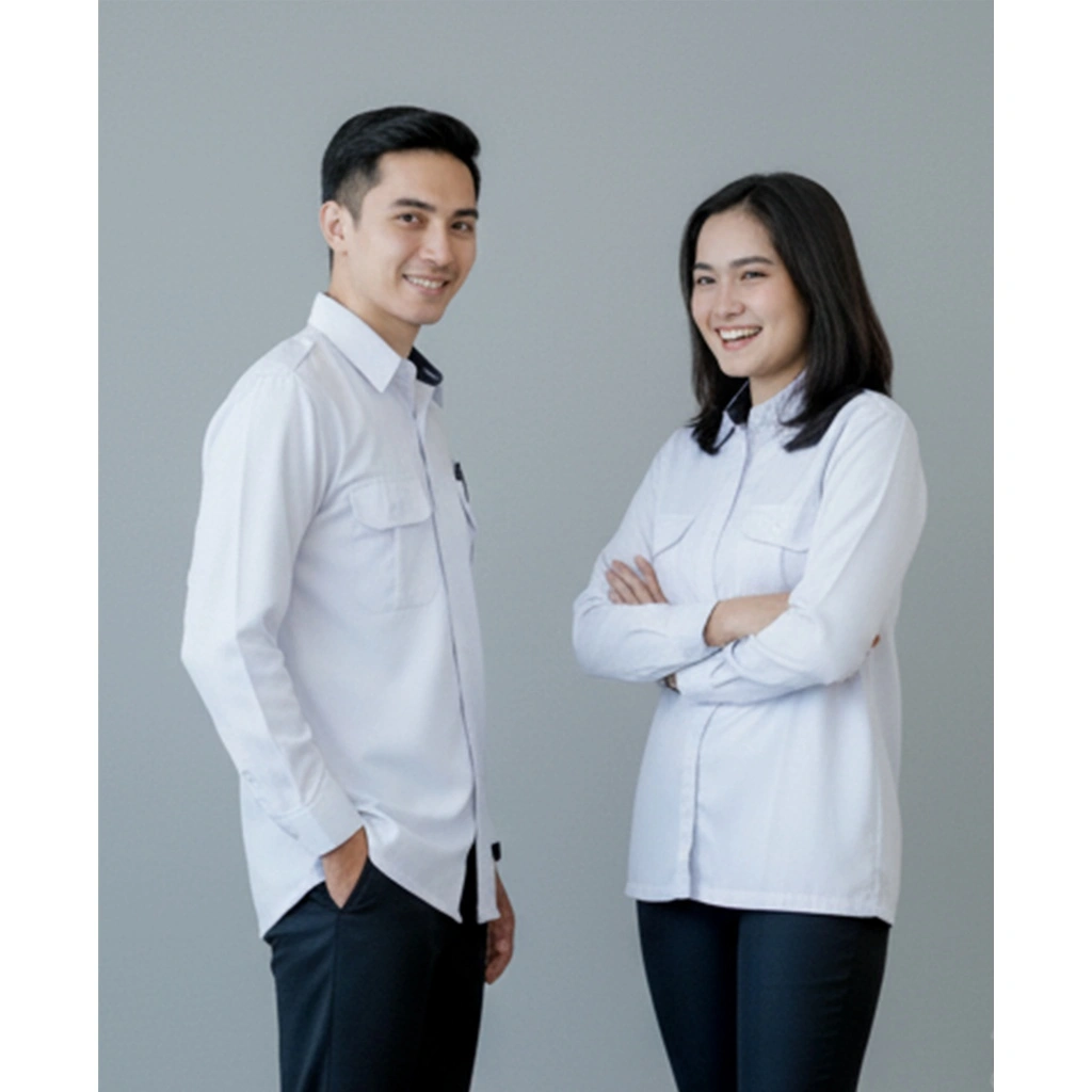 Baju Dinas Putih Pns Wanita Dan Pria Baju Pdh Wanita Putih Seragam Putih Pns Wanita Baju Putih Atasan PNS