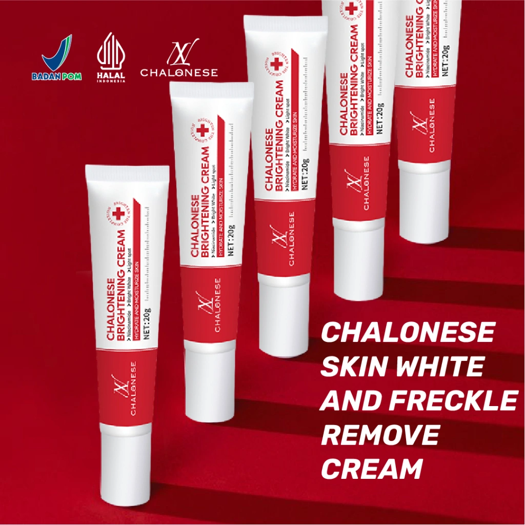 [CHALONESE] Brightening Cream BPOM membantu memudarkan flek hitam membantu mencerahkan wajah menutrisi kulit meratakan warna kulit menghilangkan noda hitam |paket reseller harga grosir