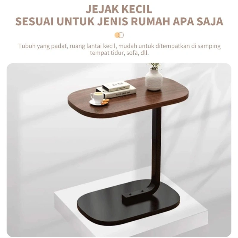 COD Meja Sudut Sofa Meja Nakas Meja Kopi Meja Teh Meja Samping Tempat Tidur Rak Penyimpanan Meja Kecil Serbaguna Meja Sudut Aesthetic Meja Ruang Tamu