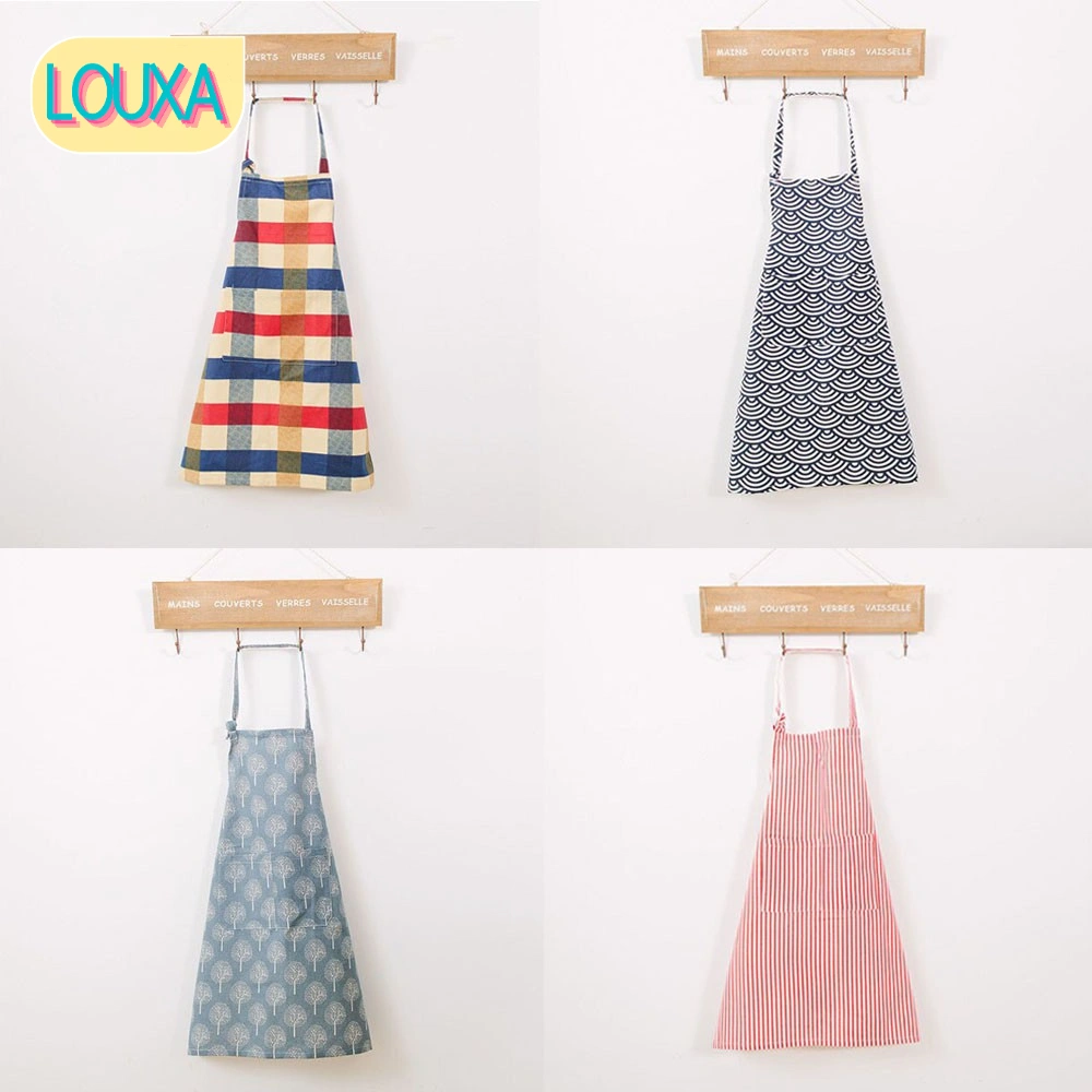Celemek Masak Cooking Apron Chef/Barista/Barber/Waitress 2 Saku