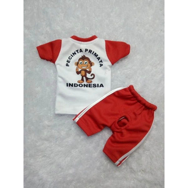 Baju Pecinta Primata monpai atau beruk