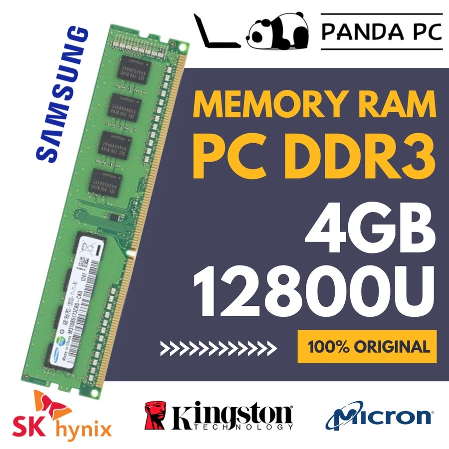 RAM Memory PC DDR3 / DDR3L 4GB / 8GB / 16GB | 12800U / 10600U Longdimm PC3