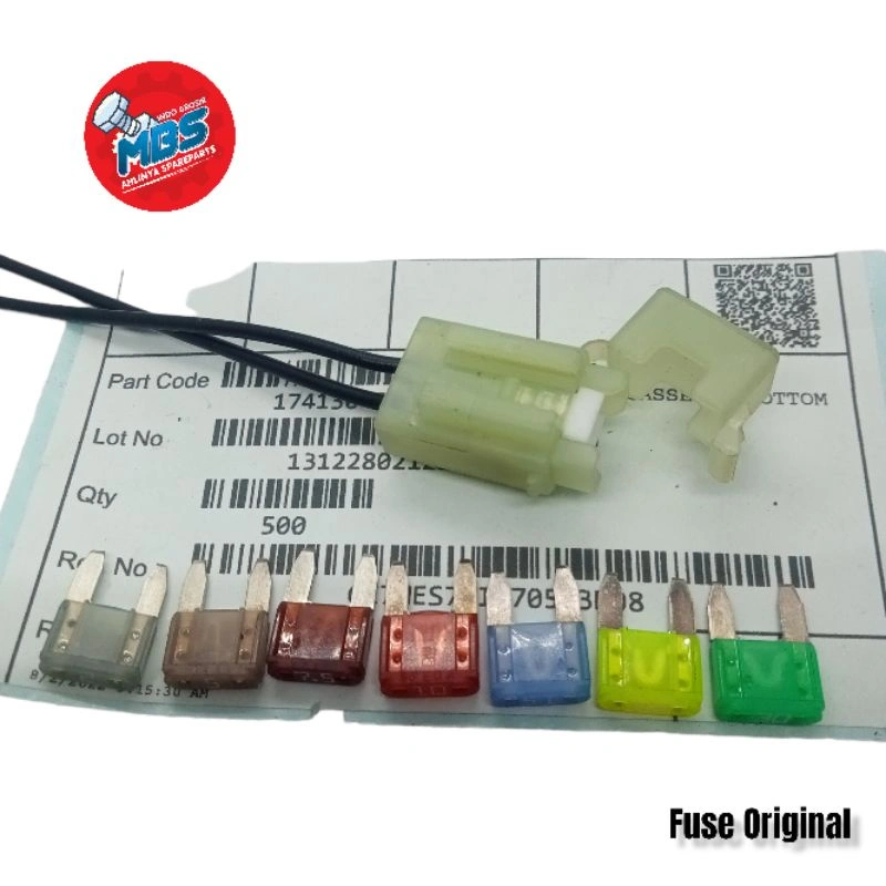FUSE BOX SIKRING ORI DAN SIKRING 2A 5A 7,5A 10A 15A 20A 30A ORIGINAL PACIPIC
