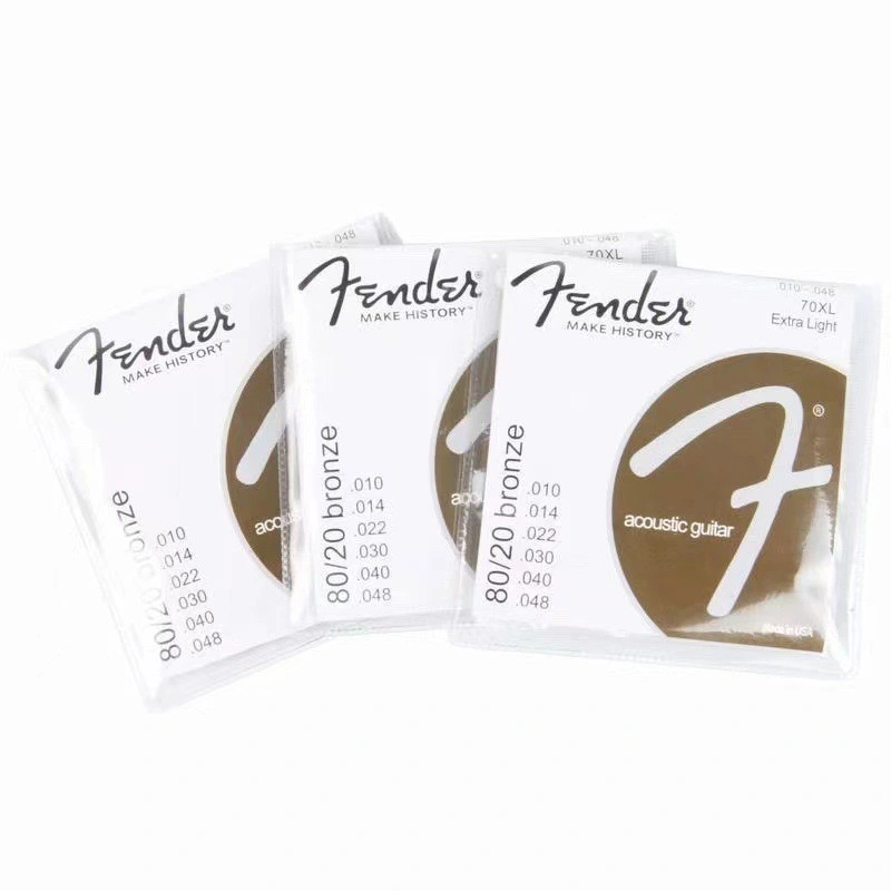 Rekomendasi Senar Gitar Akustik String Fender 1 Set JK7  Original Import GRATIS PICK GITAR+HOLDER