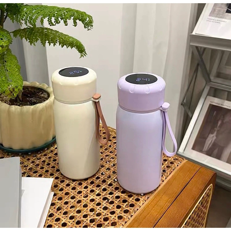 Thermos Smart LED Stainless Stell | Termos Suhu Temperatur Tahan panas Anti Tumpah | Botol Minum Vacuum Flask Digital Portable