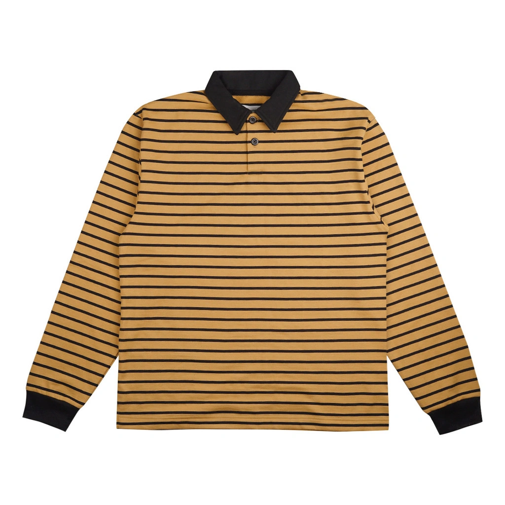 Xofty Sweater Rugby Regular Fit Pria Dan Wanita Bee Yellow