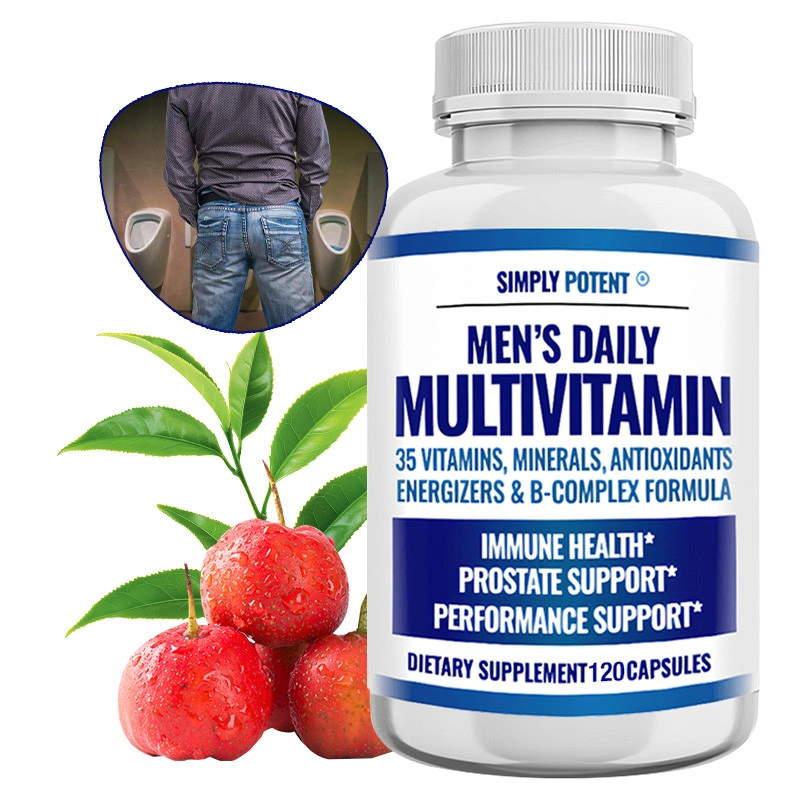 Suplemen Multivitamin Harian Pria - Mendukung Energi, Fokus, dan Kesehatan Imun