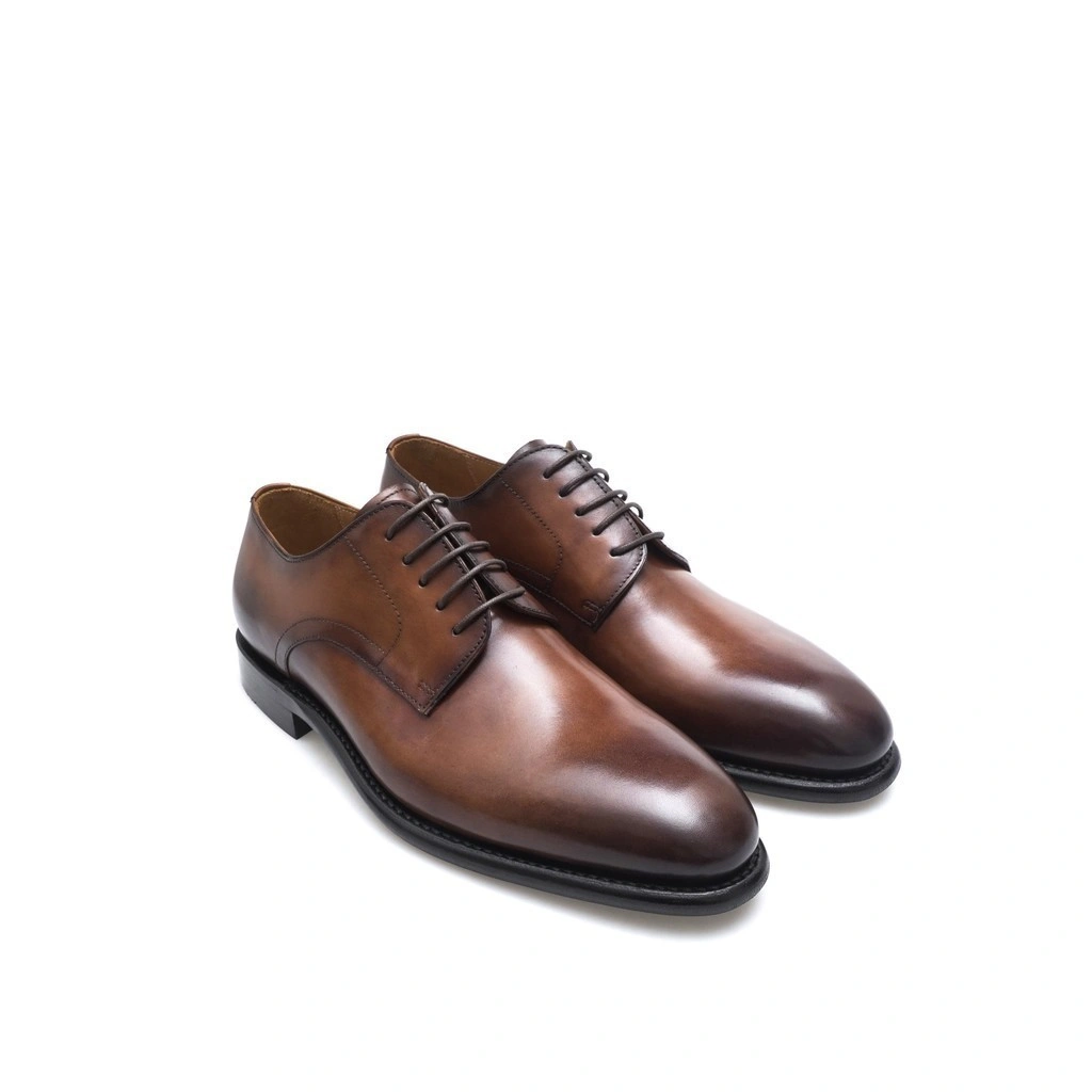 RIVERA MAHOGANY Sepatu Kulit Derby Pria by Mario Minardi