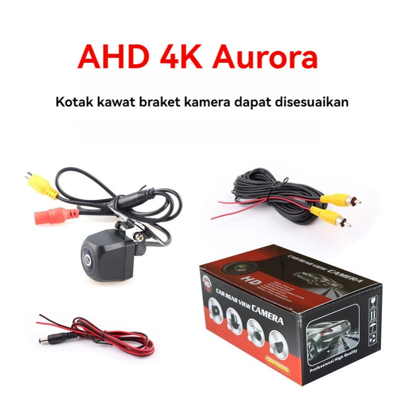 Car-A 720p AHD Kamera Parkir Mundur Tampilan Belakang Mobil Starlight Night Vision