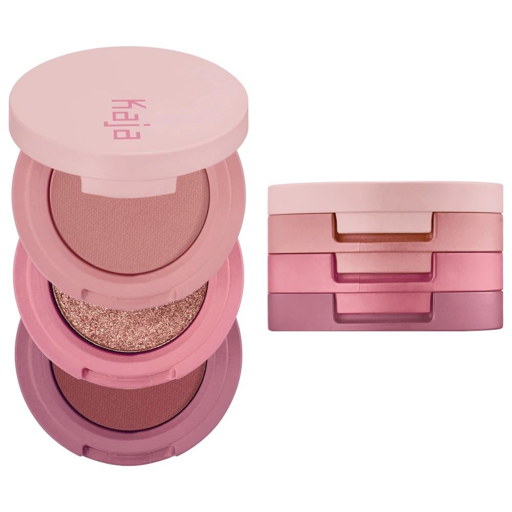 KAJA BEAUTY BENTO Bouncy Eyeshadow Trio 07 Glowing Guava, 3 x 0.03 oz/0.9 g