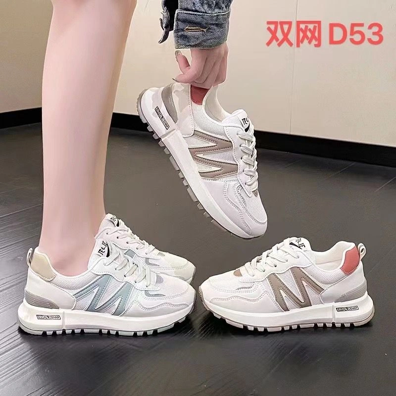 CF D53 Sepatu Tali Wanita Fashion Shoes Casual With Box Bisa Cod