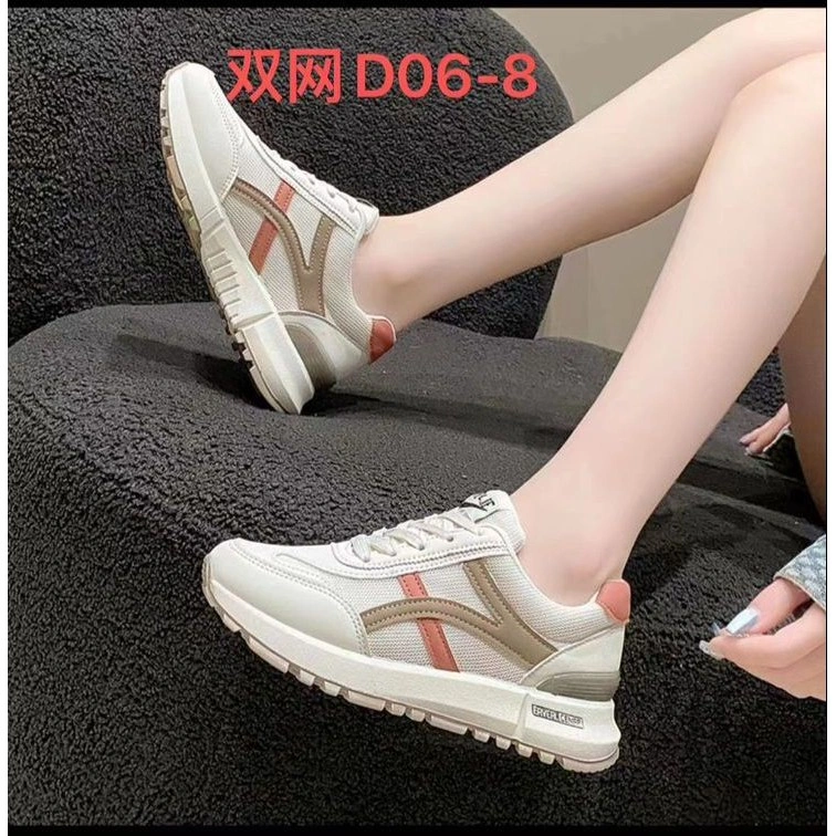 CF D068 Sepatu Sneakers LIKE SPORTS Wanita Fashion Shoes Casual With Box Bisa Cod