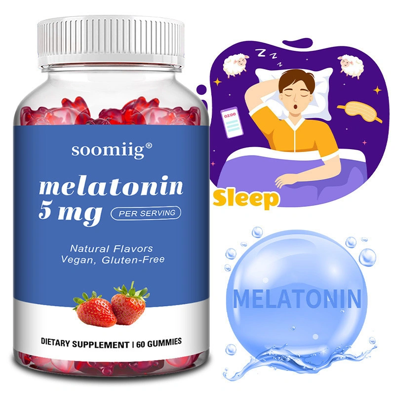 Soomiig Melatonin 5mg Gummies, Adult Sleep Aid