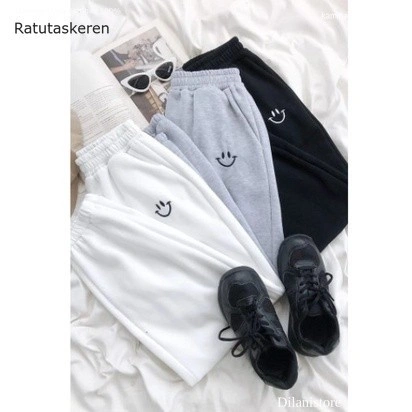 CELANA JOGGER RIK  SUNSIN / CELANA JOGGER SMILE WANITA TANPA TALI KEREN