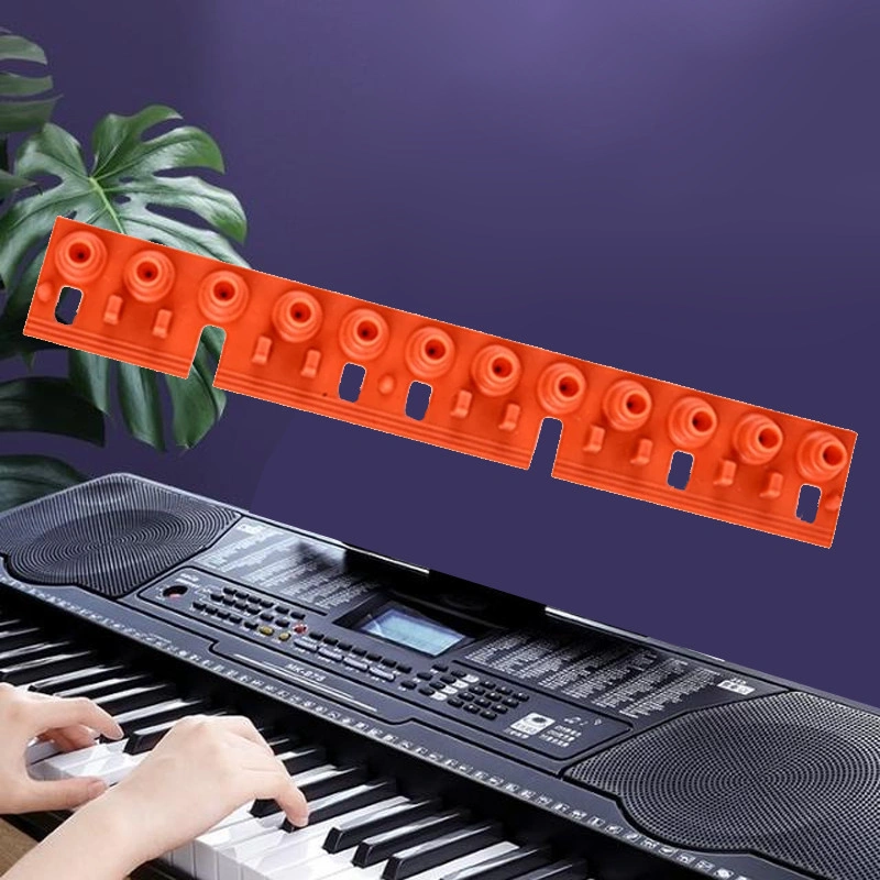 Karet Tuts Psr Rubber S550/710/950 Key Contact Strip Aksesoris Alat Musik Piano Elektronik