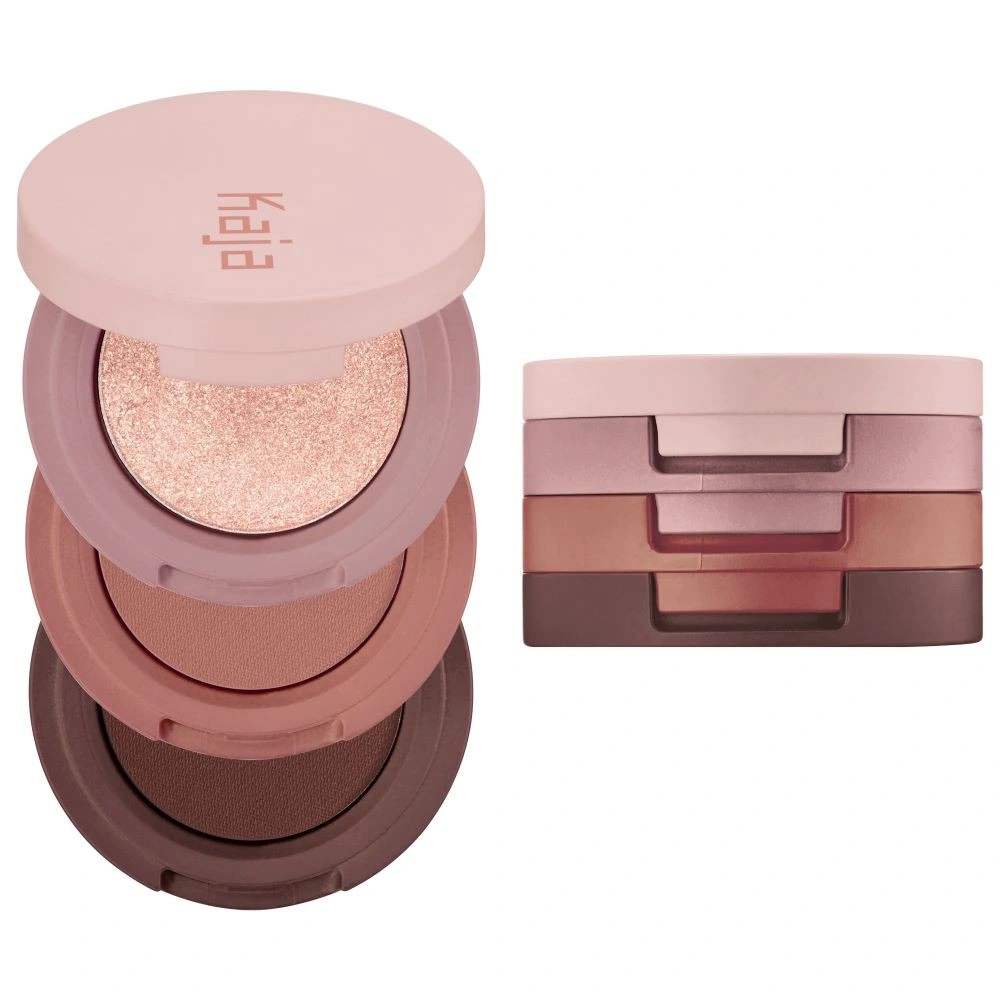 KAJA BEAUTY BENTO Bouncy Eyeshadow Trio 08 Chocolate Dahlia, 3 x 0.03 oz/0.9 g