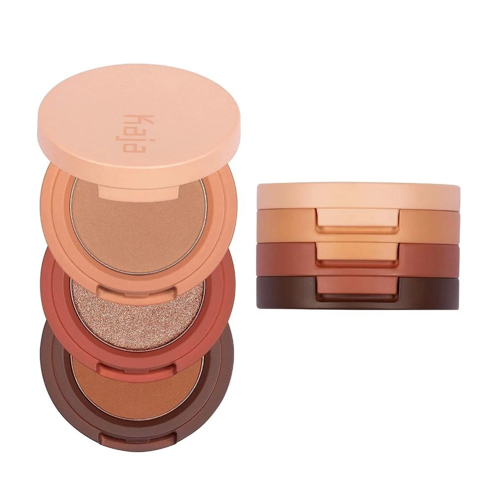 KAJA BEAUTY BENTO Bouncy Eyeshadow Trio 10 Spiked Ginger, 3 x 0.03 oz/0.9 g