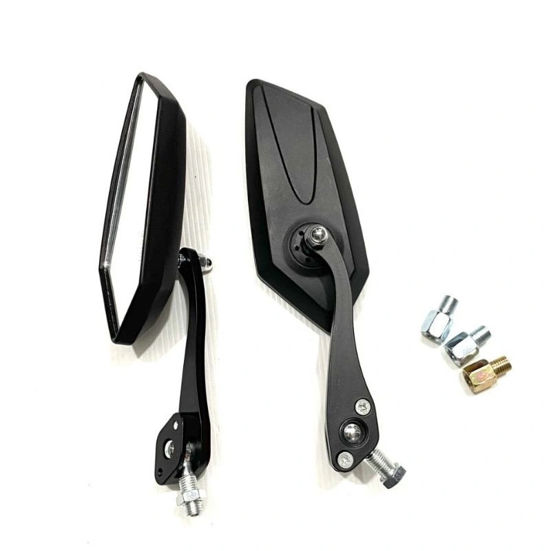 JWV Spion kozo Spion koso universal Spion Koso Spion koso gagang besi sudah SEPASANG Spion KOSO VARIO 125/150 NMAX XMAX PCX AEROX BEAT MIO Tangkai BESI Kaca Bening Anti GETAR Drat 14