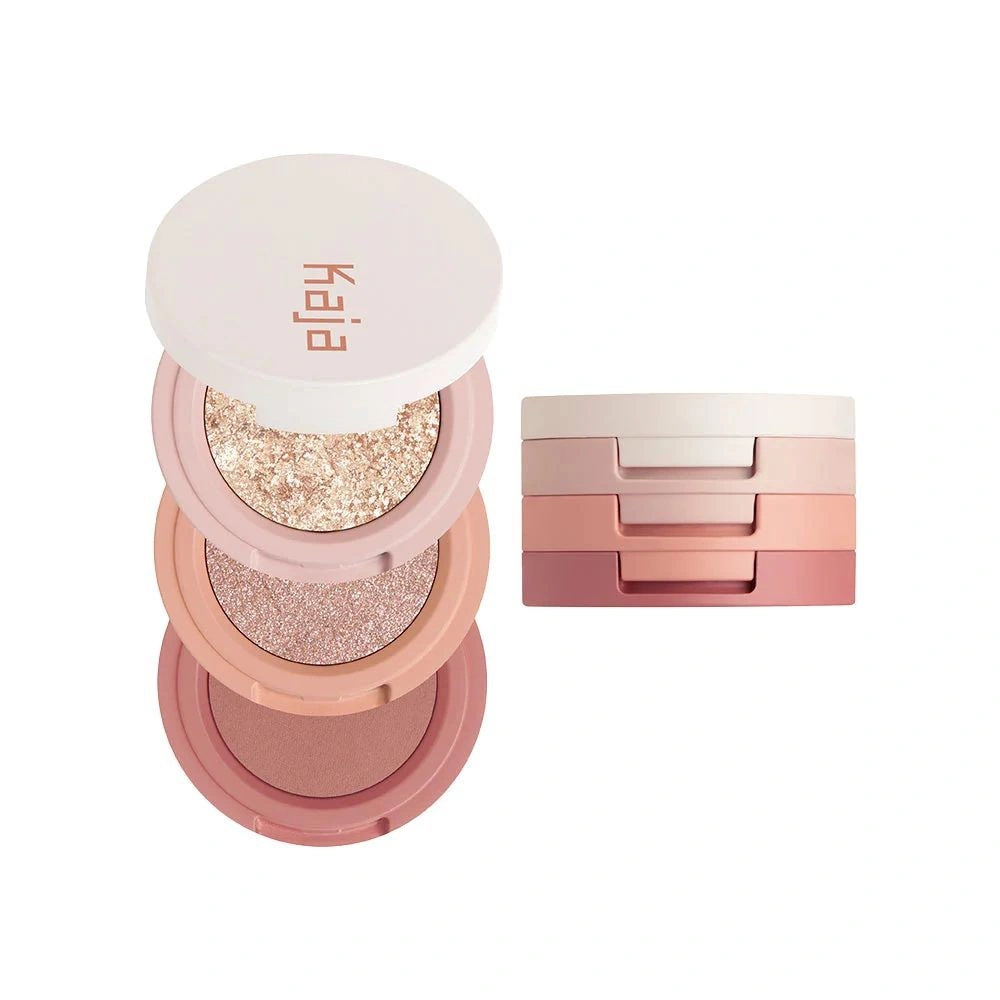 KAJA BEAUTY BENTO Bouncy Eyeshadow Trio 15 Peach Madeline, 3 x 0.03 oz/0.9 g
