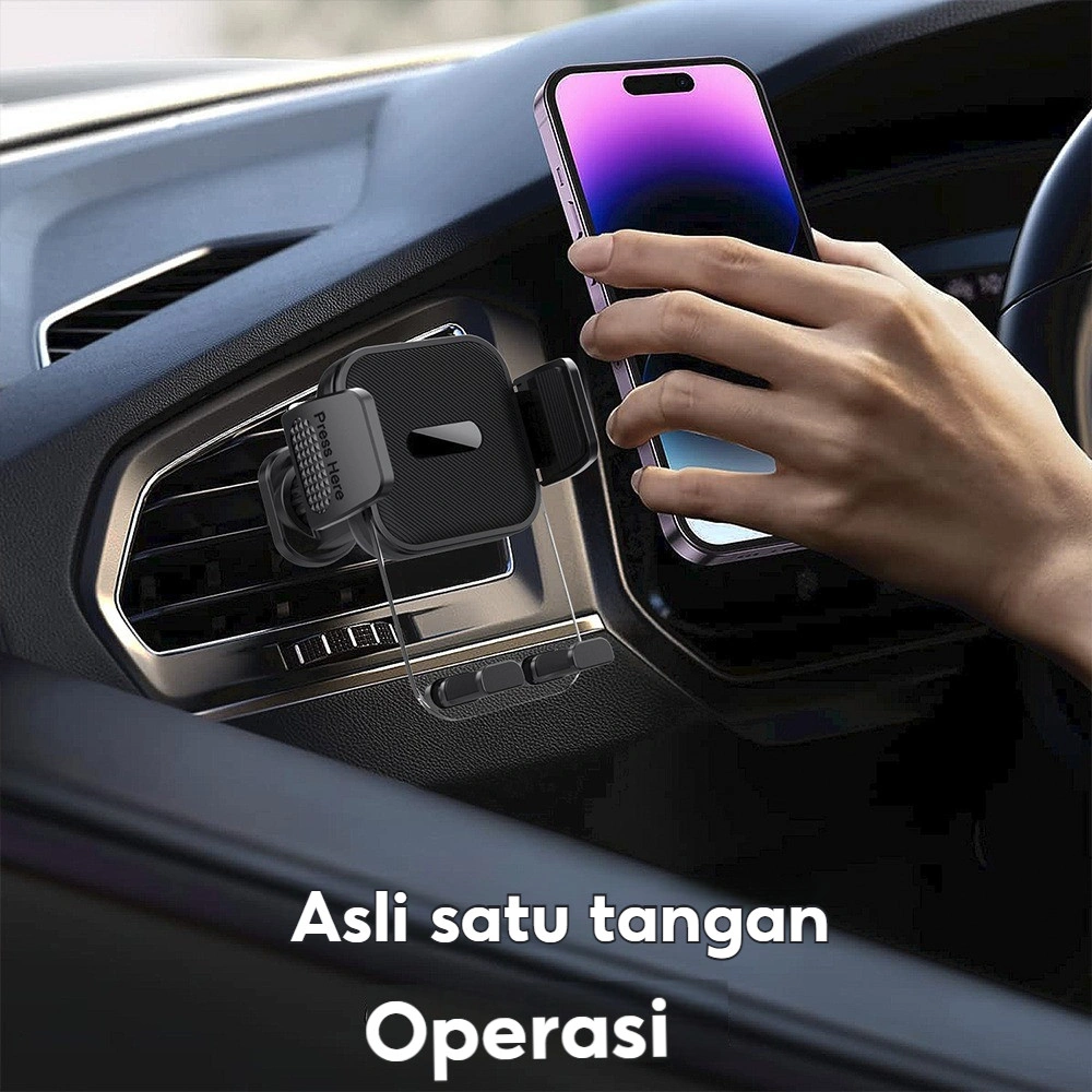 G Mobil Car Mount Stand Car Holder HP Mobil Air Vent Suction Car Mount Mobile Phone Holder Dashboard Holder HP Di Mobil Ventilasi Ac