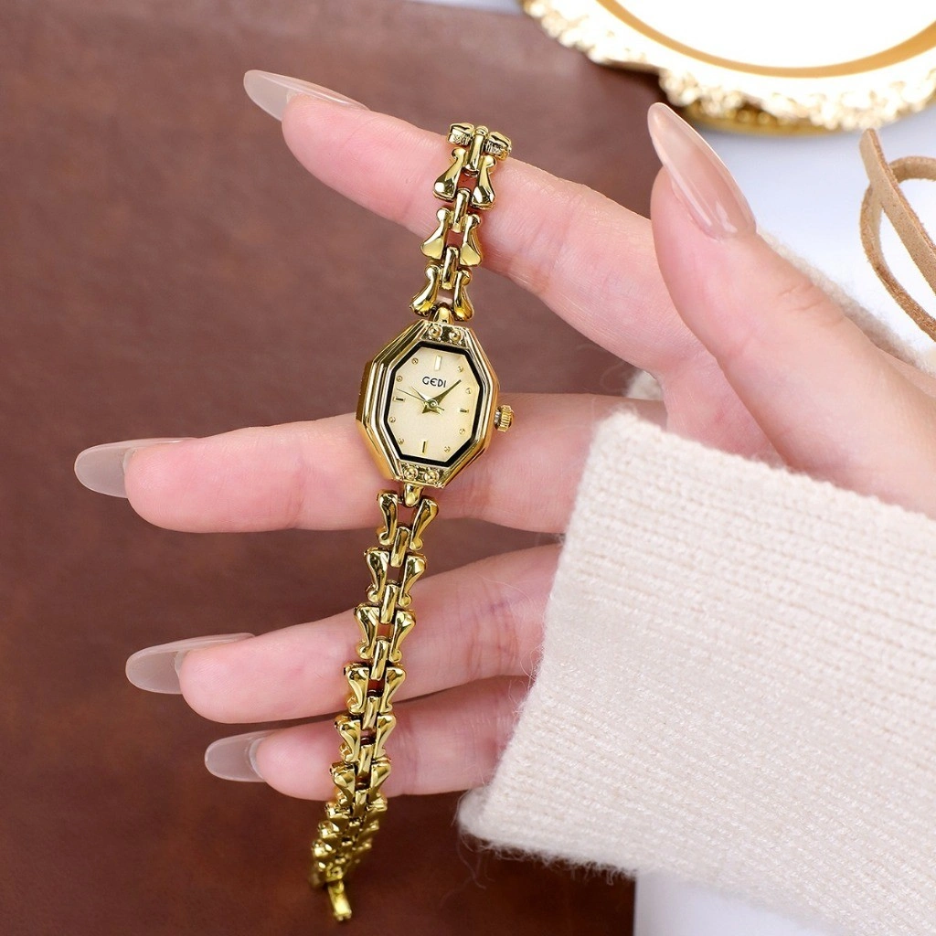 BARBEE [NEW ARRIVAL] GEDI ANGEL Jam Tangan Wanita Korea Strap STAINLESS Analog Watchess