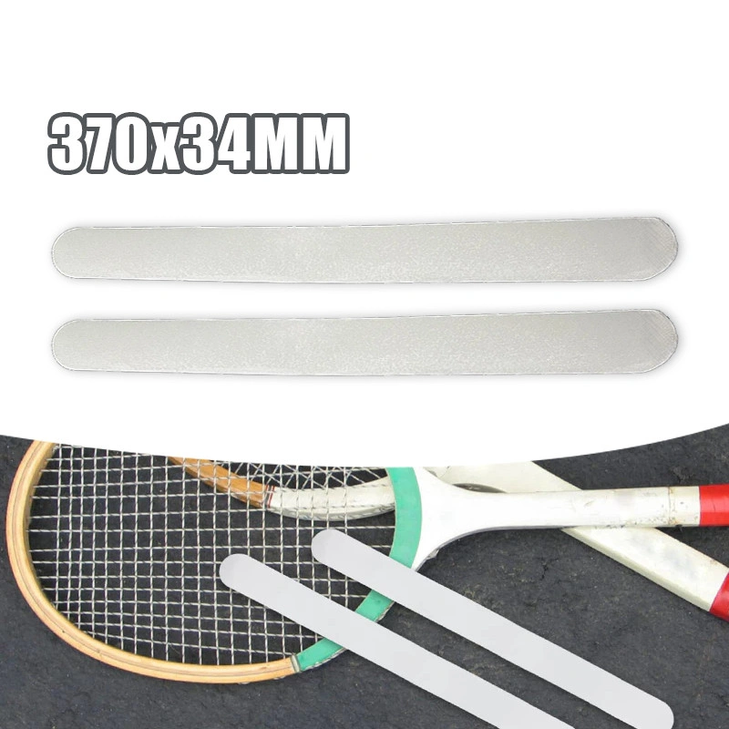 TPU Anti-Slip Tennis & Padel Racket Head Protector - 370x34mm Wear-Resistant Frame Guard | COD