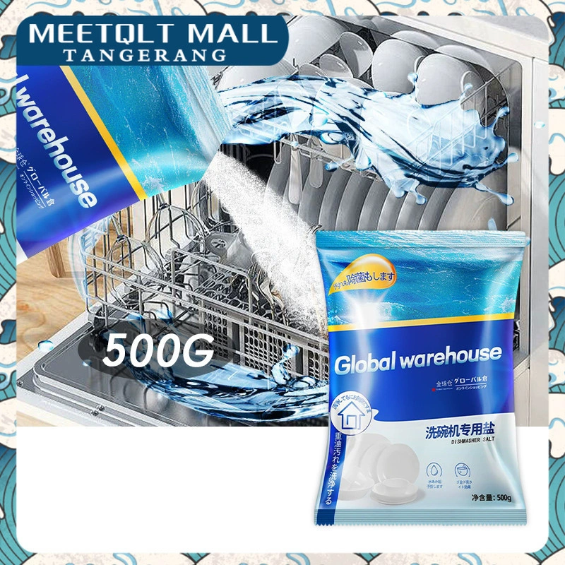 Garam Mesin Cuci Piring Otomatis 500gr Salt For Dishwasher Machine
