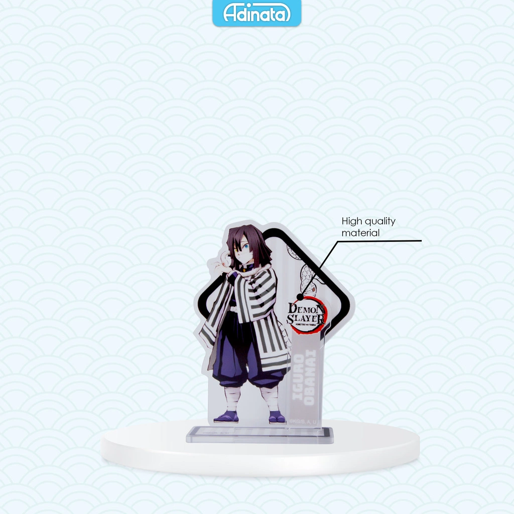 OFFICIAL OBANAI Standee Acrylic (Demon SLayer) 2536-6039 Adinata/ Standee Figure / Stand Anime / Akrilik 3mm