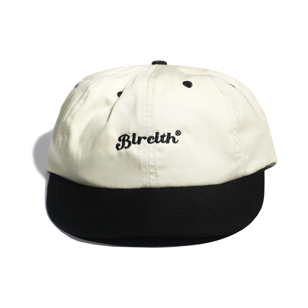 Topi Six Panel Blurcloth Pimp – Black Cream
