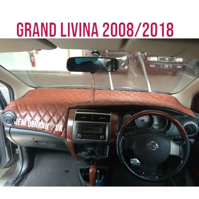 kulit dashboard grand Livina cover dashboard Nissan  livina taplak alas dashboard