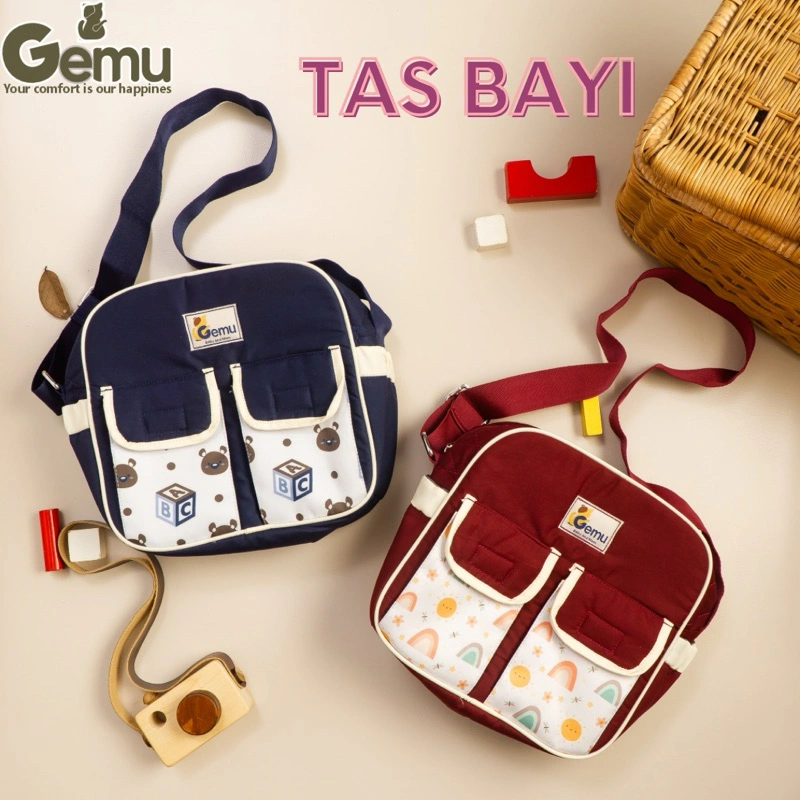 GEMU Tas Bayi Kecil Double Saku