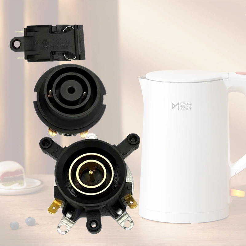 Aksesori Ketel Listrik Cepat Soket Sambungan Sakelar Ketel Control Kettle Thermostat Top Base Socket