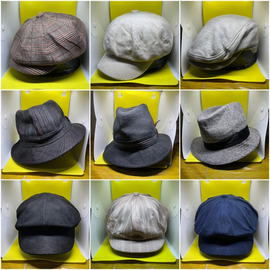 PRELOVED TOPI MODEL SENIMAN - TOPI PELUKIS TOPI GOLF TOPI COPET FLAT CAP NEWBOYS HAT TOPI SENIMAN