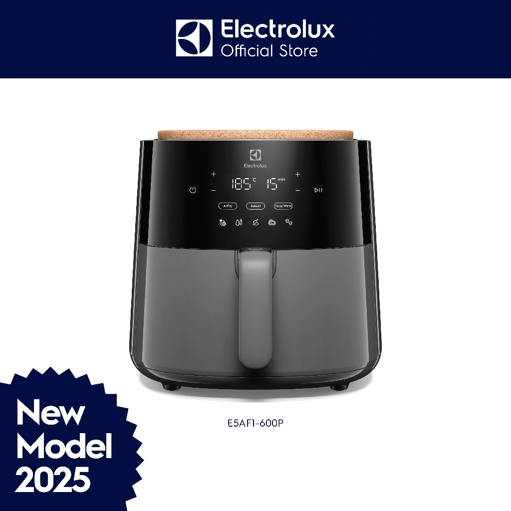 Electrolux Air Fryer E5AF1-600P 5L Menggoreng sehat tanpa minyak / E5AF1 600P