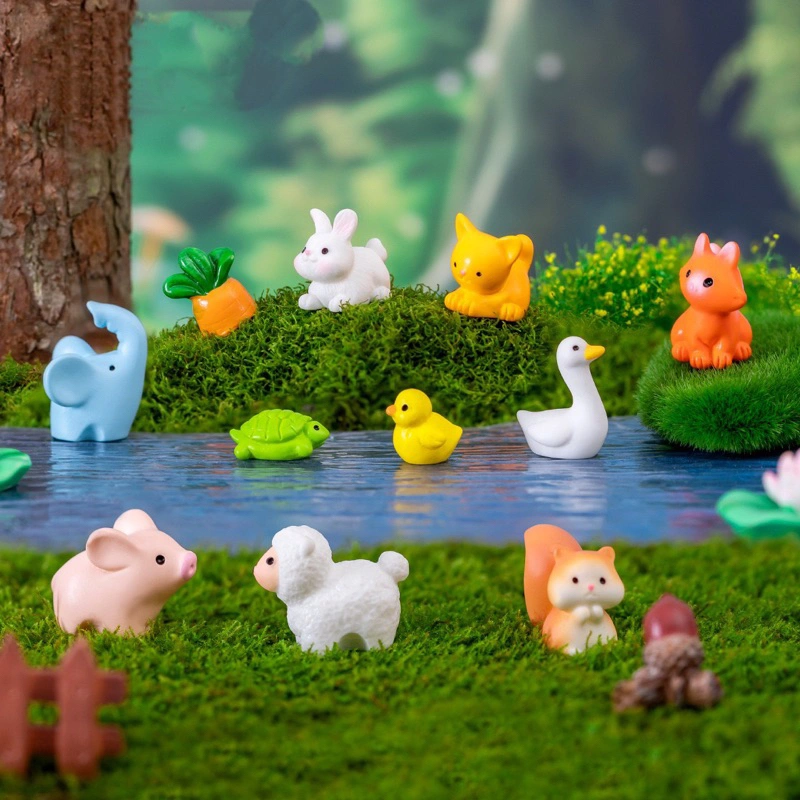 (1Pcs) C77 Figure 3D Mini Animals