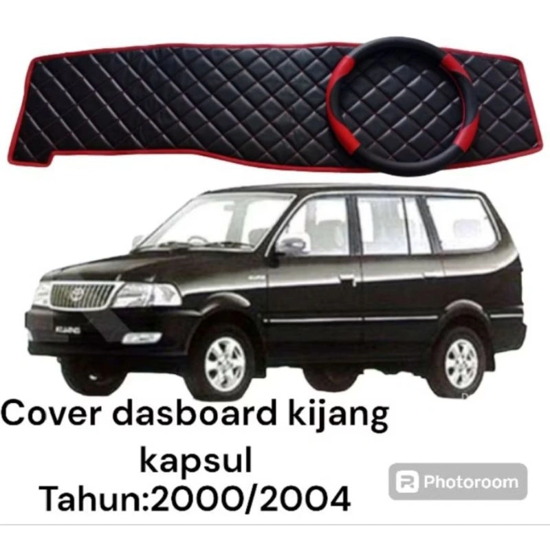 cover alas dashboard kulit sintetis mobil kijang kapsul Lgx
