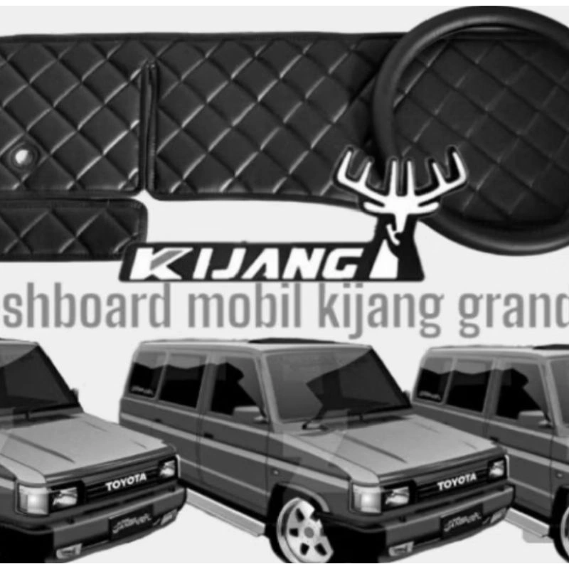 cover alas dashboard mobil kijang grand exstra paket 1 in